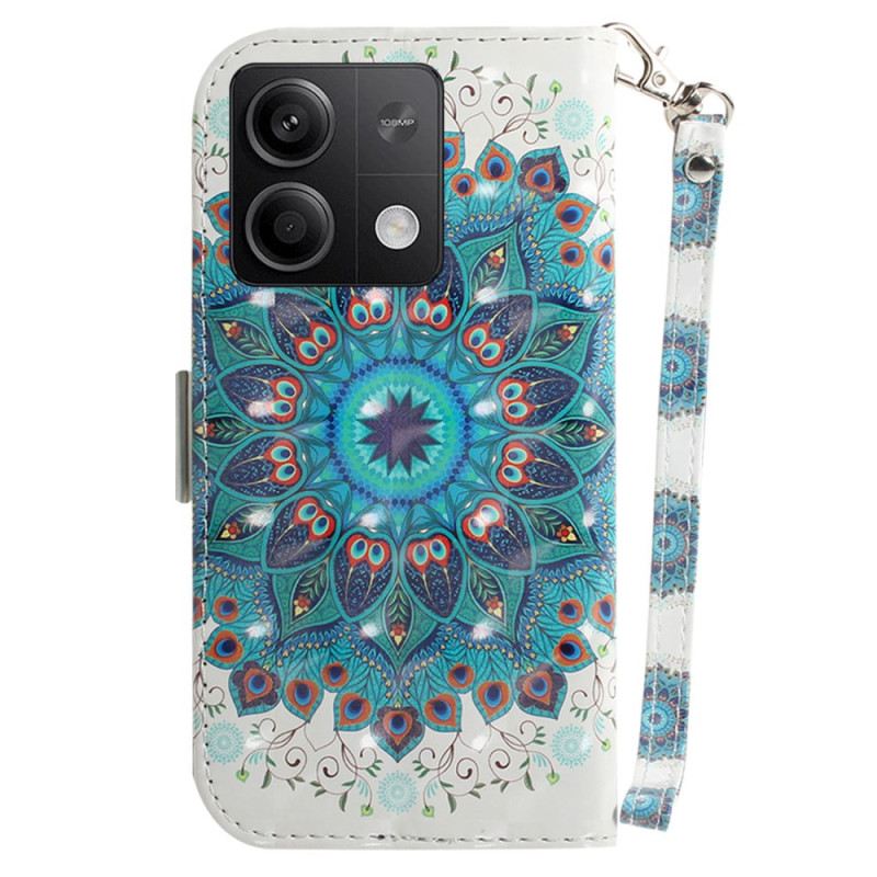 Flip Futrola Xiaomi Redmi Note 13 5g Zelena Mandala S Remenom