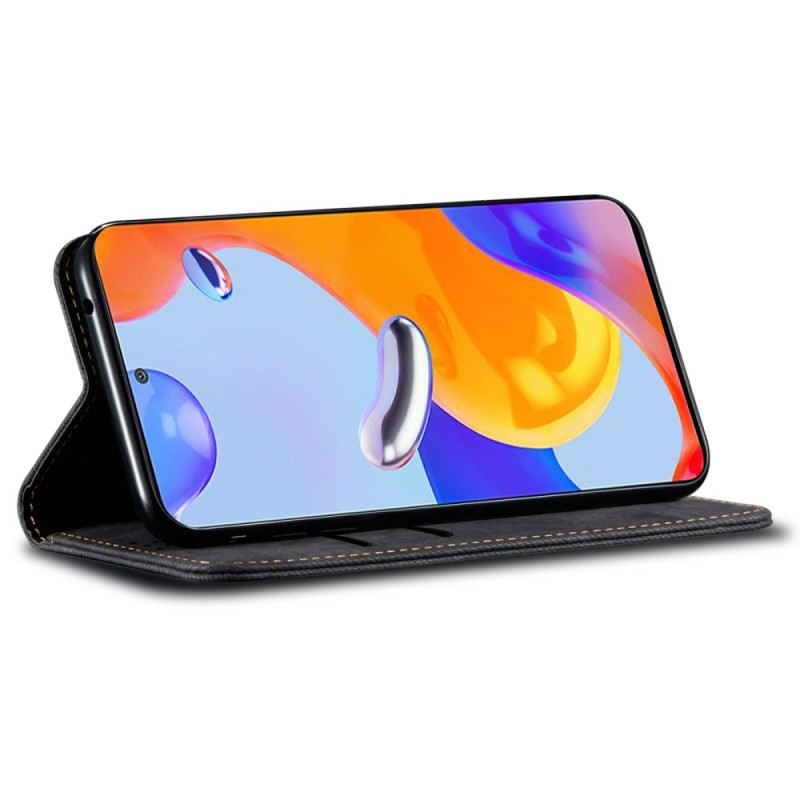 Flip Futrola Za Xiaomi Redmi Note 13 5g Jeanns Tkanina