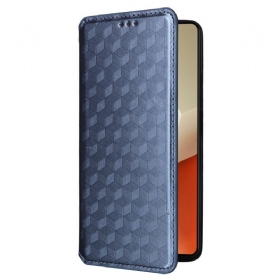 Kožna Futrola Xiaomi Redmi Note 13 5g Maskice Za Mobitele 3d Kocke