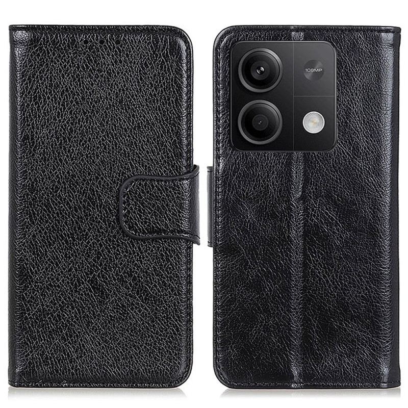 Kožna Futrola Xiaomi Redmi Note 13 5g Nappa Tekstura Split Koža