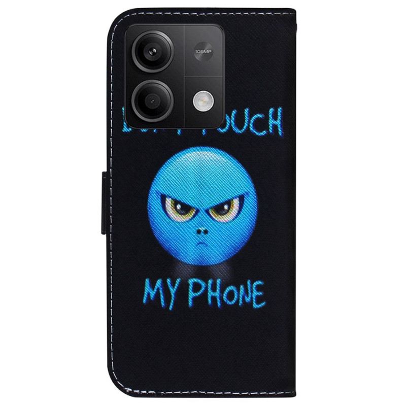 Kožna Futrola Xiaomi Redmi Note 13 5g Ne Diraj Moj Telefon Emoji