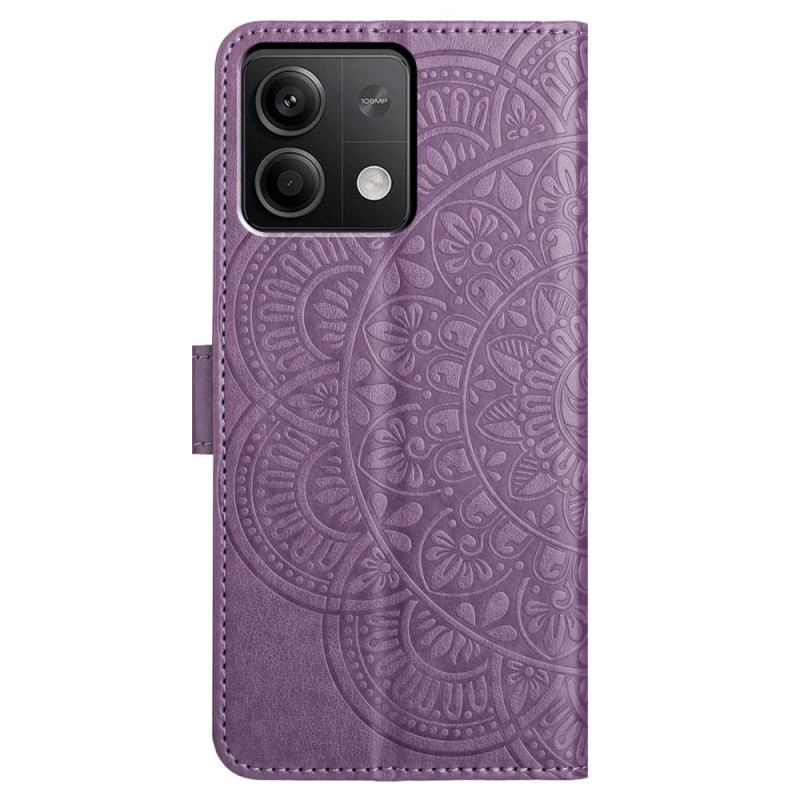 Kožna Futrola Xiaomi Redmi Note 13 5g Otisak Mandale S Uzicom