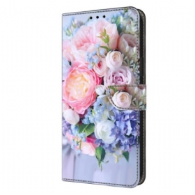 Kožna Futrola Xiaomi Redmi Note 13 5g Pastelno Cvijeće