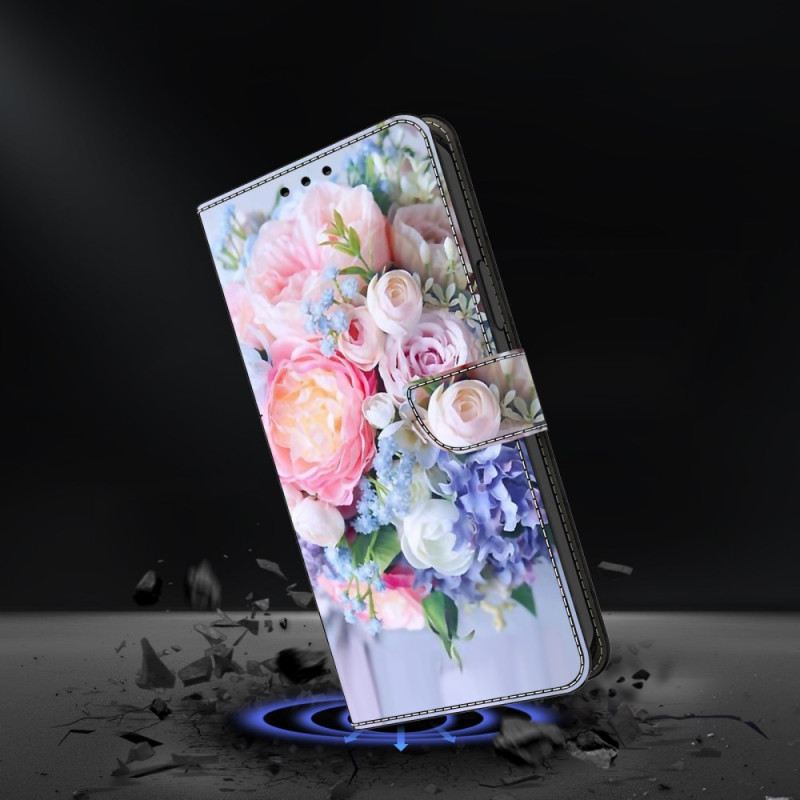 Kožna Futrola Xiaomi Redmi Note 13 5g Pastelno Cvijeće