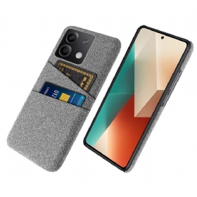 Maskica Xiaomi Redmi Note 13 5g Dvostruki Držač Kartice Od Tkanine