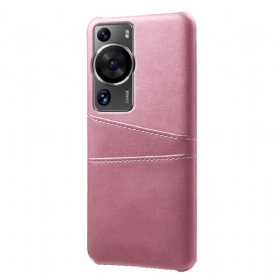 Maskica Huawei P60 Pro Držač Kartice S Efektom Kože