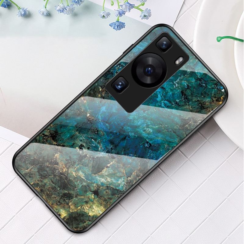 Maskica Huawei P60 Pro Mramorno Kaljeno Staklo