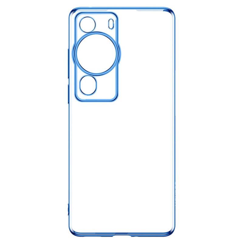 Maskica Huawei P60 Pro Transparent Metal Style Rubovi Sulada