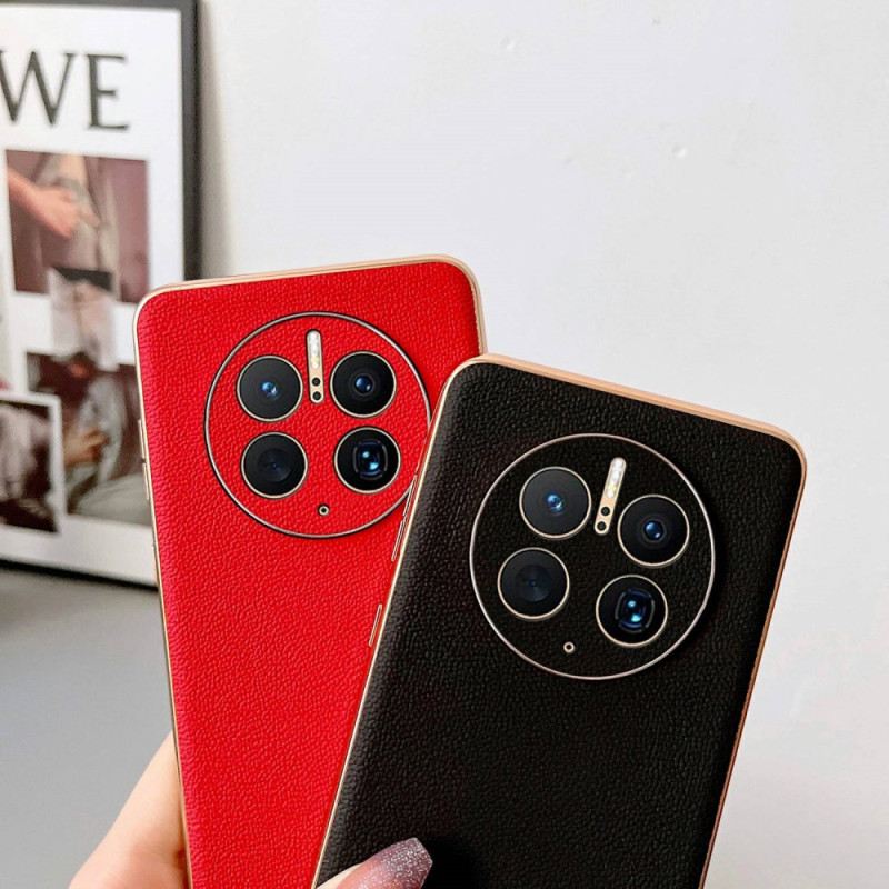 Maskica Huawei Mate 50 Pro Elegantna Prava Koža