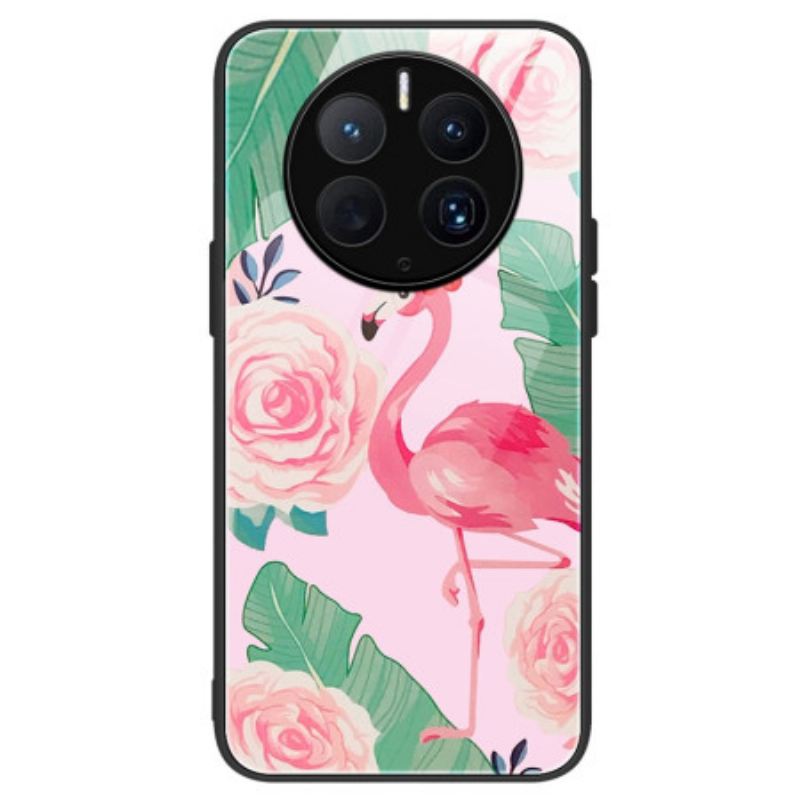 Maskica Huawei Mate 50 Pro Flamingo Kaljeno Staklo