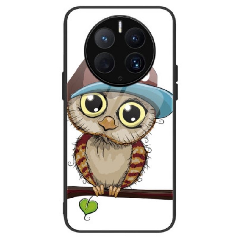 Maskica Huawei Mate 50 Pro Kaljeno Staklo Bad Owl