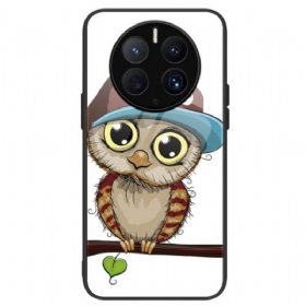 Maskica Huawei Mate 50 Pro Kaljeno Staklo Bad Owl