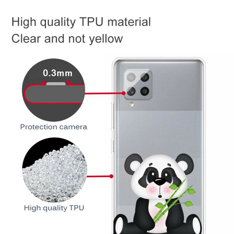 Maskica Samsung Galaxy A42 5G Besprijekorna Tužna Panda