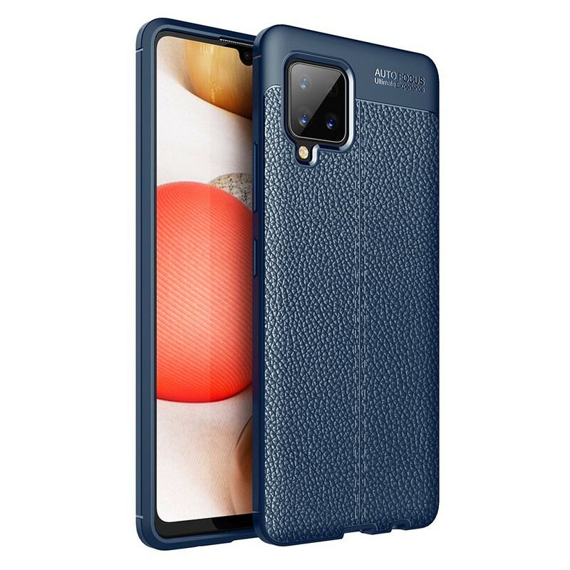 Maskica Samsung Galaxy A42 5G Efekt Dvostruke Linije Litchi Kože