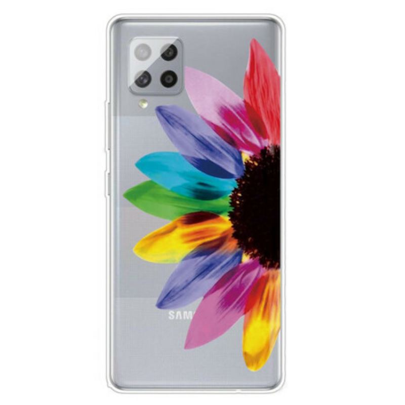 Maskica Samsung Galaxy A42 5G Šareni Cvijet