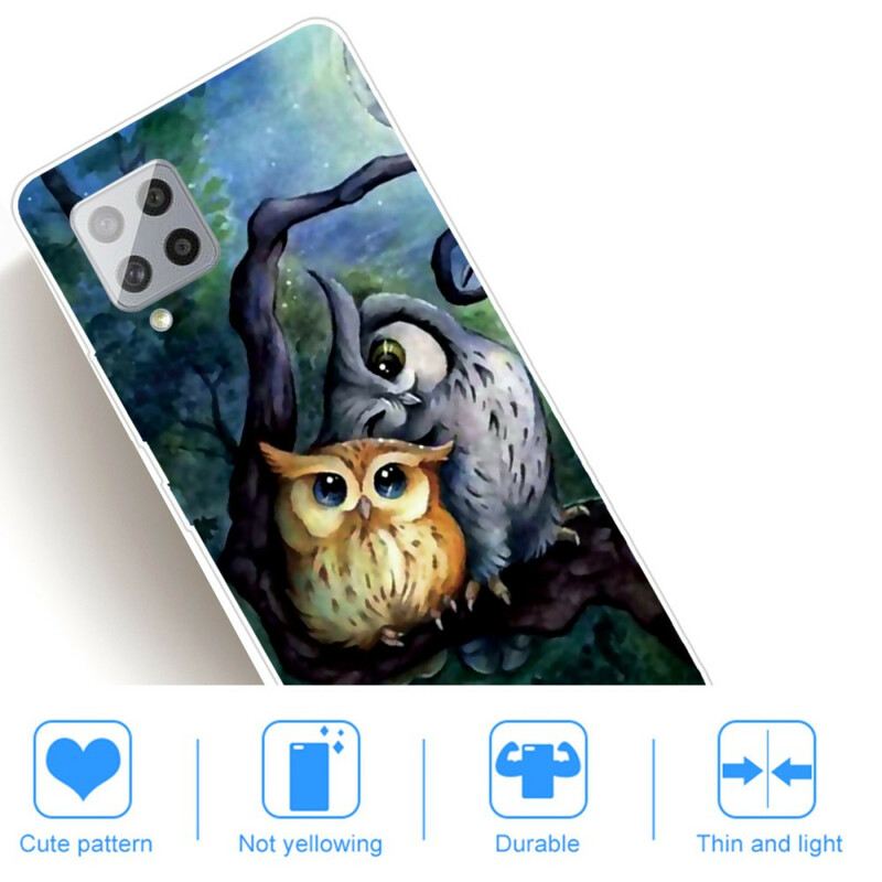 Maskica Samsung Galaxy A42 5G Slikanje Sova