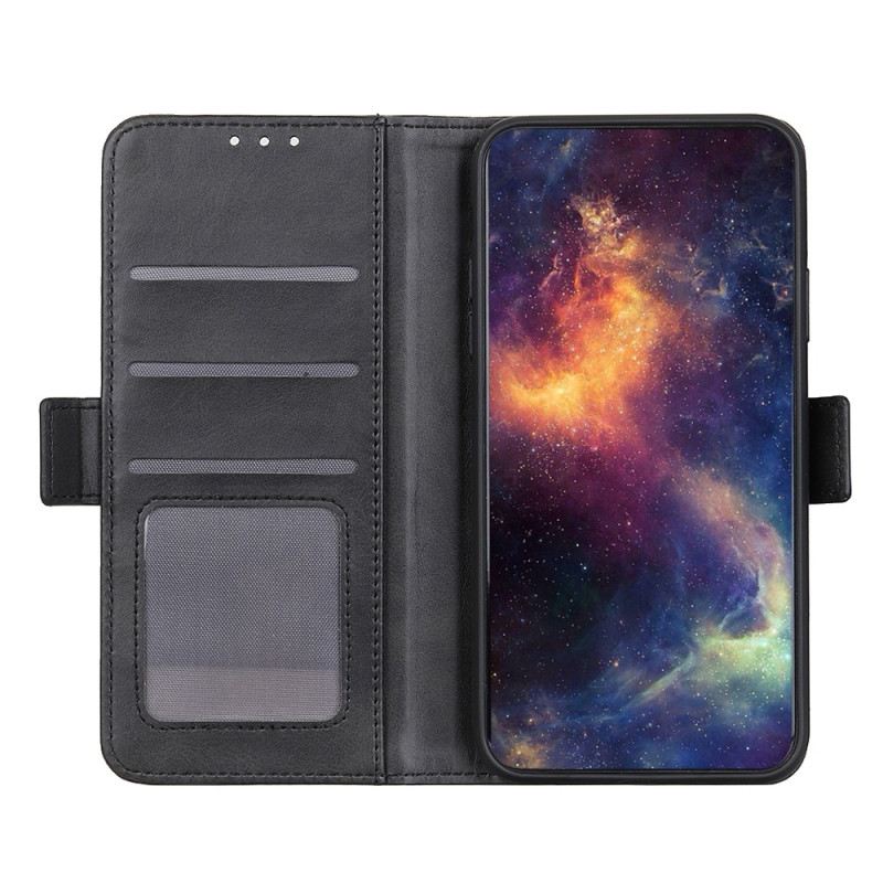 Kožna Futrola Google Pixel 8 Pro Kožni Stil S Dvostrukom Kopčom