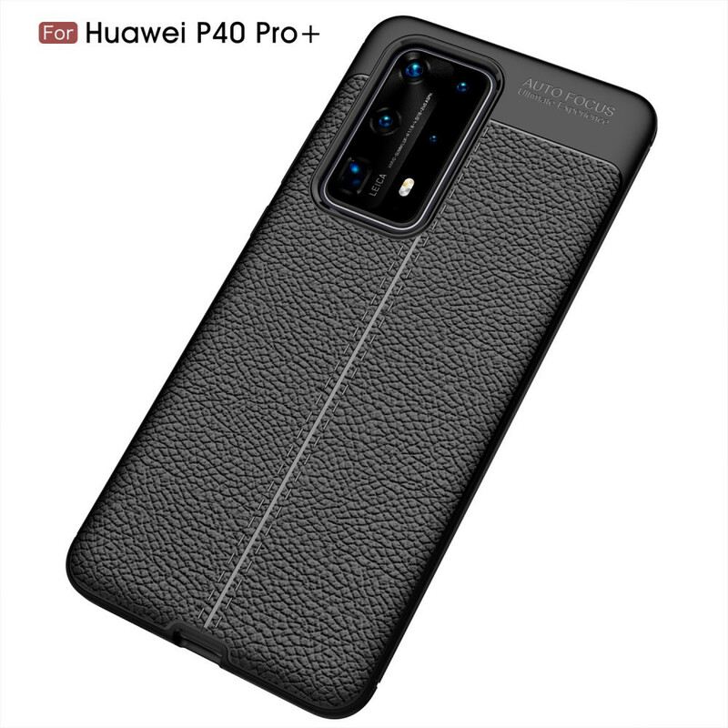 Maskica Huawei P40 Pro Plus Fleksibilna Tekstura Karbonskih Vlakana