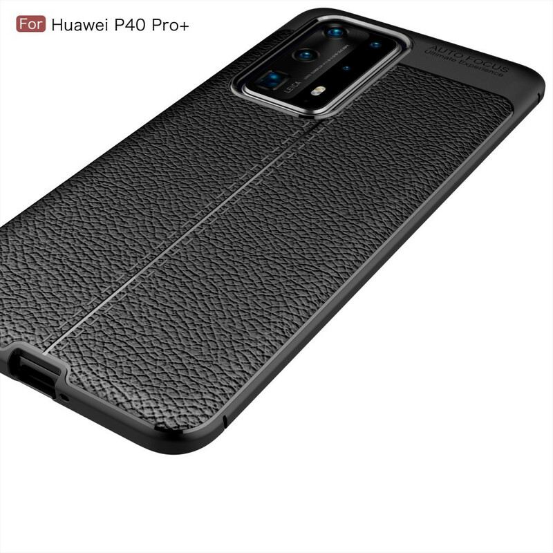 Maskica Huawei P40 Pro Plus Fleksibilna Tekstura Karbonskih Vlakana