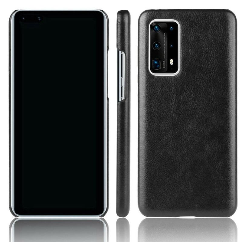 Maskica Huawei P40 Pro Plus Litchi Performance Leather Effect