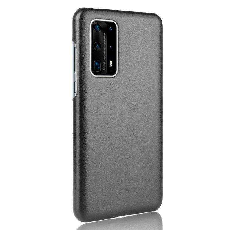 Maskica Huawei P40 Pro Plus Litchi Performance Leather Effect