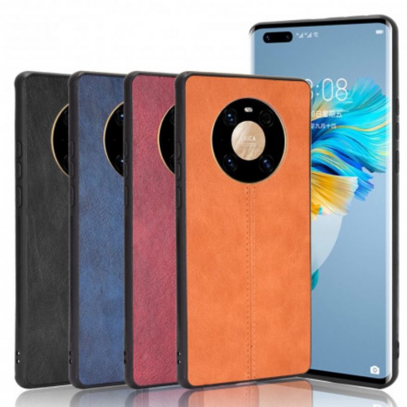 Maskica Huawei Mate 40 Pro Couture Efekt Kože