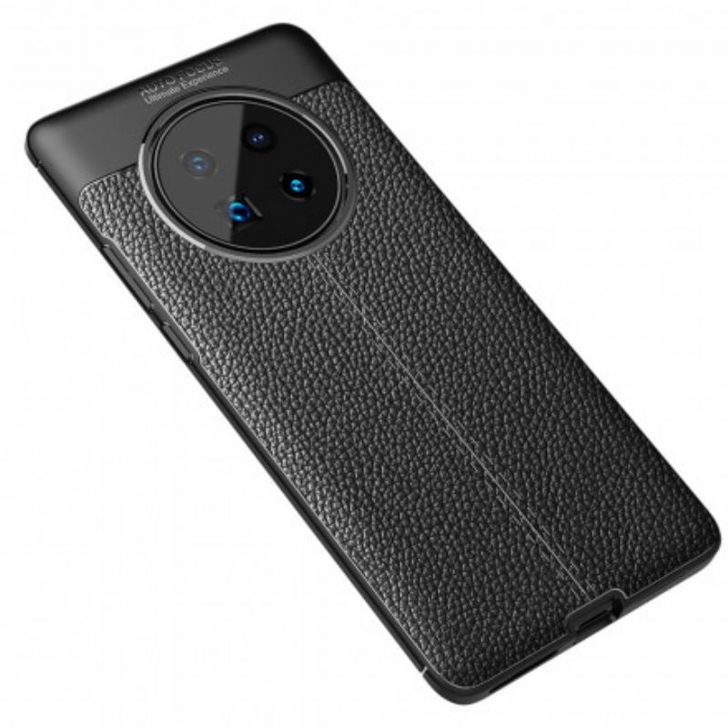 Maskica Huawei Mate 40 Pro Leather Effect Litchi Dvostruka Linija