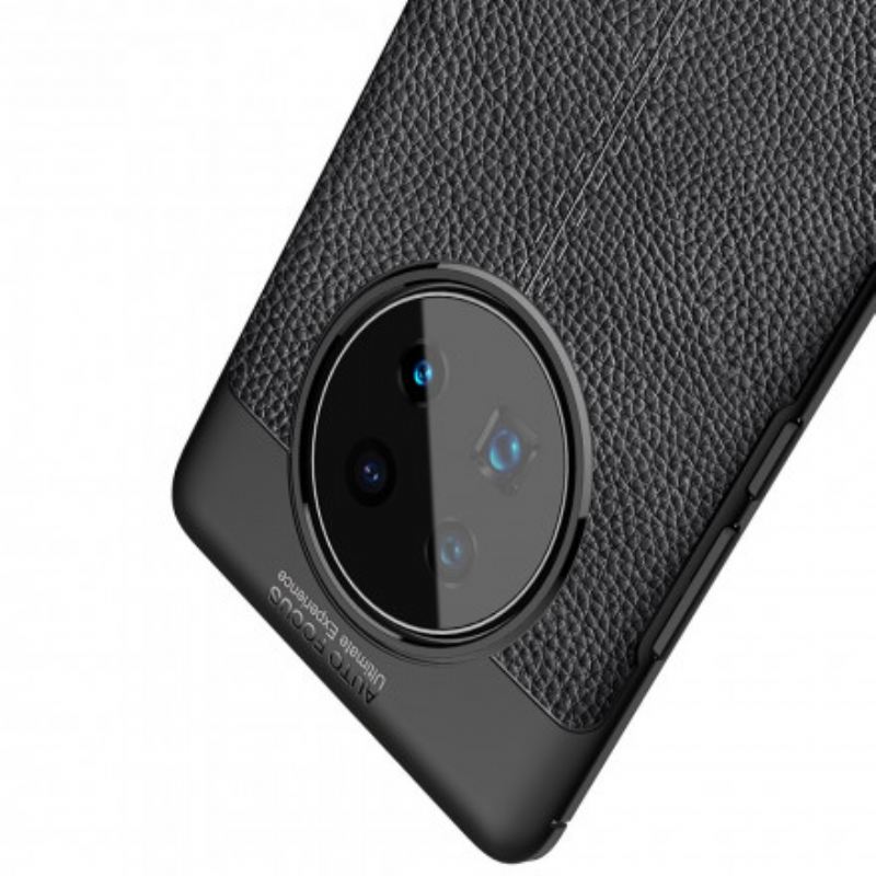 Maskica Huawei Mate 40 Pro Leather Effect Litchi Dvostruka Linija