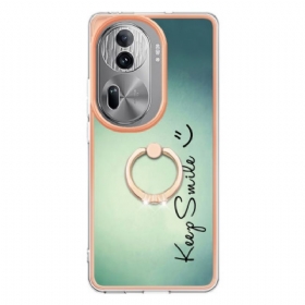 Maskica Oppo Reno 11 Pro 5g Držač Prstena Keep Smile