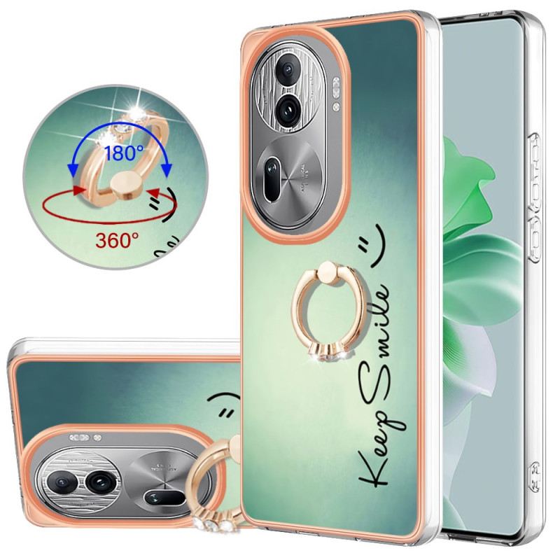 Maskica Oppo Reno 11 Pro 5g Držač Prstena Keep Smile