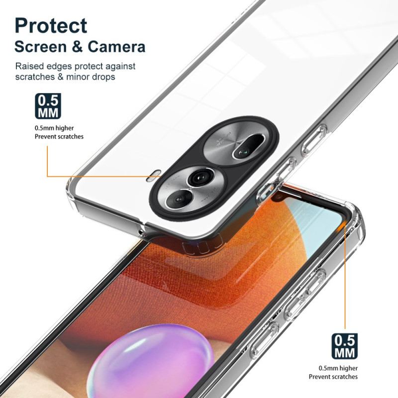 Maskica Oppo Reno 11 Pro 5g Prozirni Rub U Boji