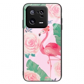 Maskica Xiaomi 13 Pro Flamingo Kaljeno Staklo