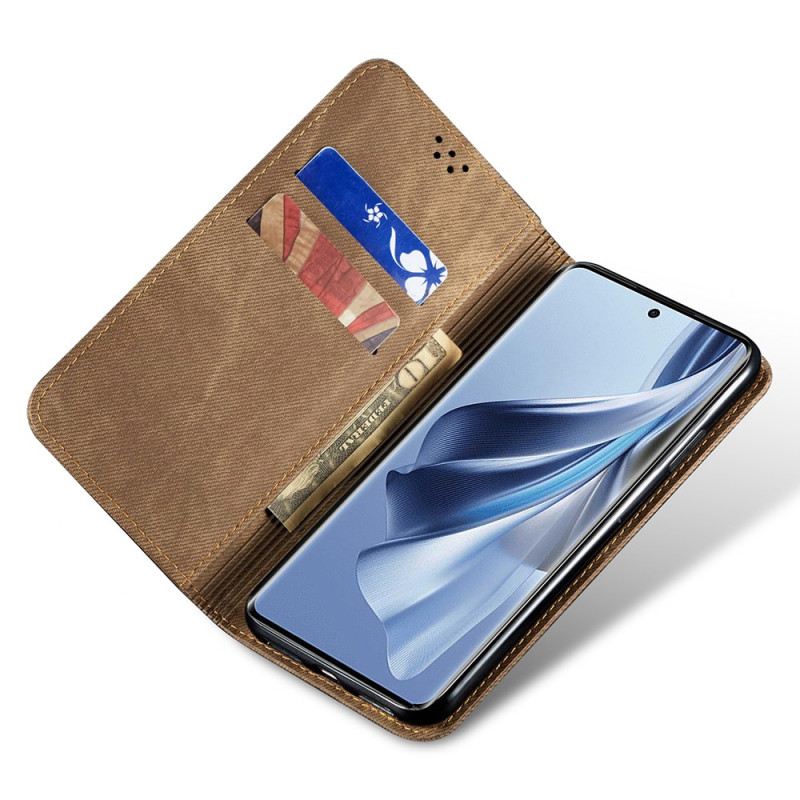 Futrola Oppo Reno 11f 5g Jeans Tkanina