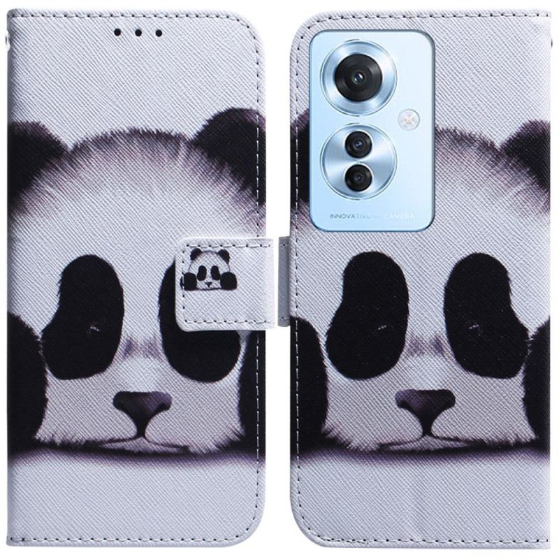 Kožna Futrola Oppo Reno 11f 5g Panda