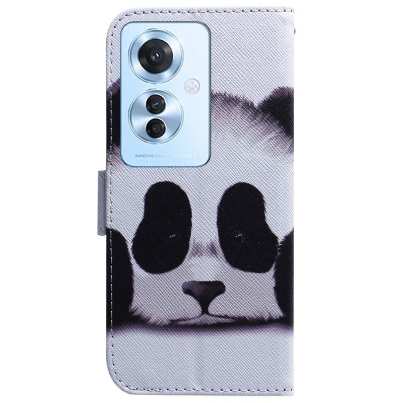 Kožna Futrola Oppo Reno 11f 5g Panda