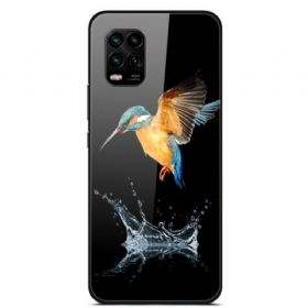 Maskica Xiaomi Mi 10 Lite Crown Bird Kaljeno Staklo