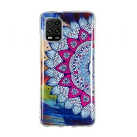 Maskica Xiaomi Mi 10 Lite Fluorescentna Šarena Mandala