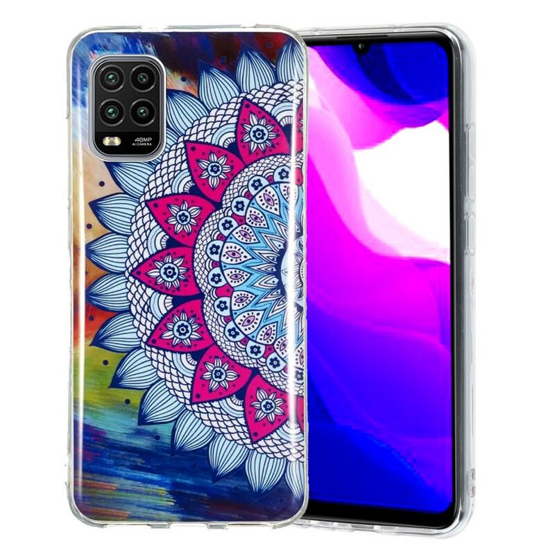 Maskica Xiaomi Mi 10 Lite Fluorescentna Šarena Mandala