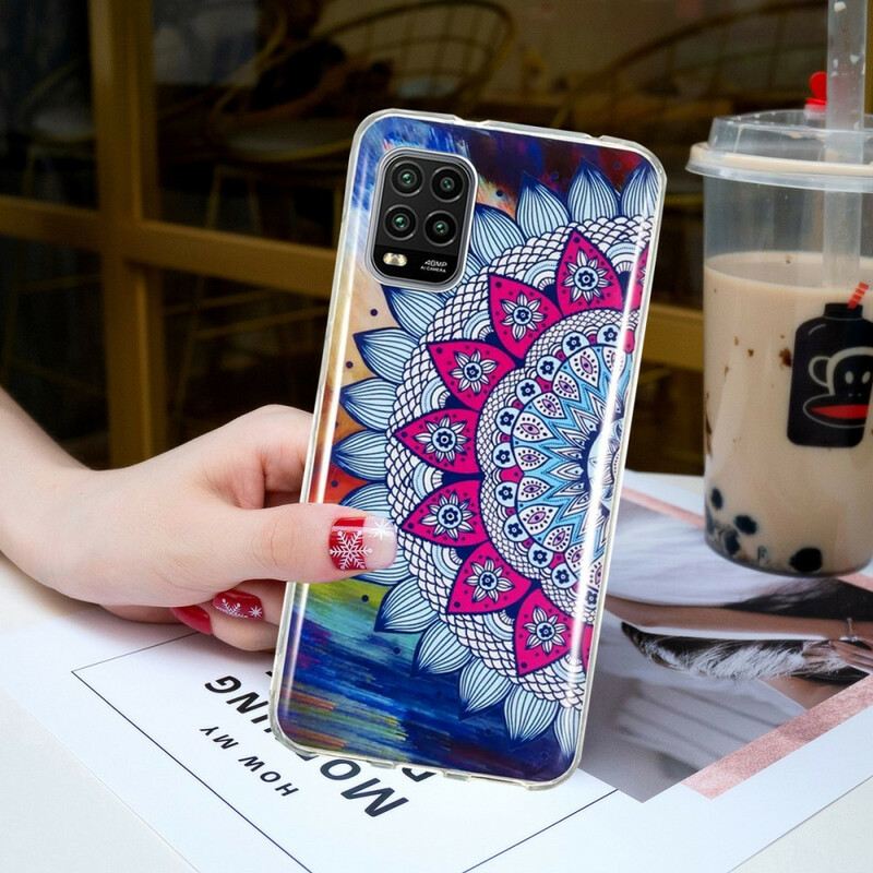 Maskica Xiaomi Mi 10 Lite Fluorescentna Šarena Mandala