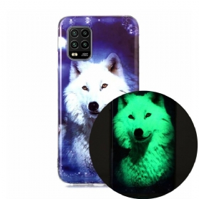 Maskica Xiaomi Mi 10 Lite Fluorescentna Vučja Serija