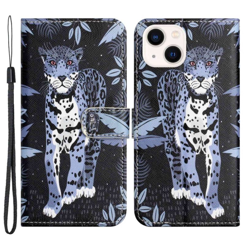 Futrola iPhone 14 Plus Leopard S Remenčićima