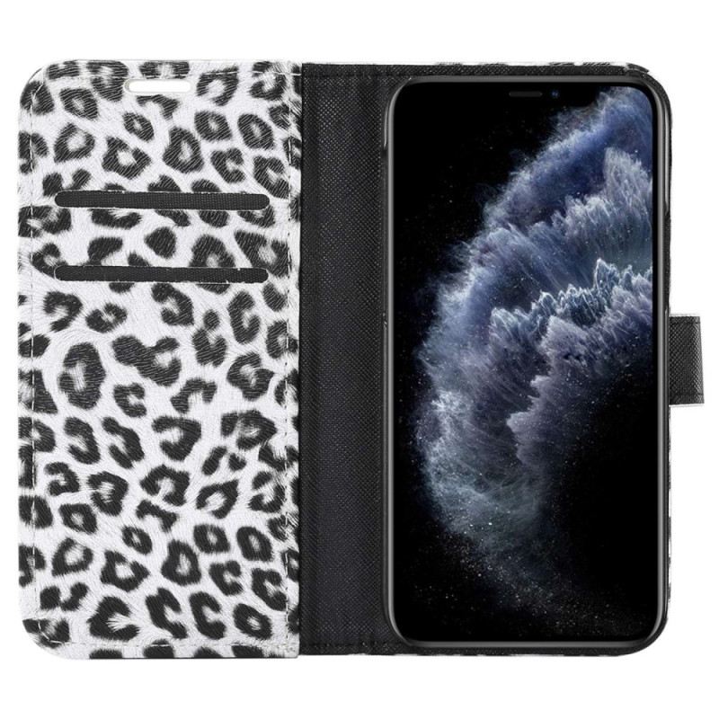 Futrola iPhone 14 Plus Stil Leopardove Kože