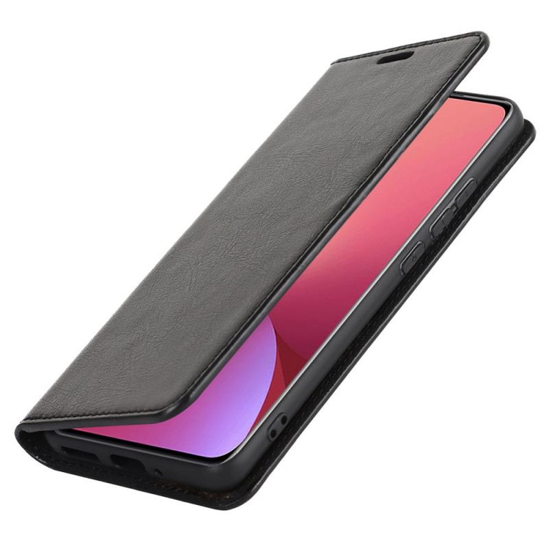 Flip Futrola Xiaomi 12 / 12X Kožna Futrola Prava Koža