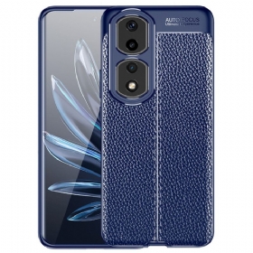 Maskica Honor 90 Pro Efekt Dvostruke Linije Litchi Kože