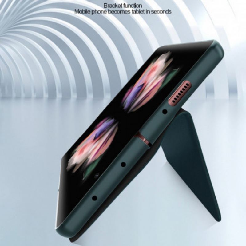 Flip Futrola Samsung Galaxy Z Fold 3 5G Kožna Futrola Skin-touch Split Koža