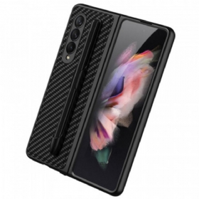 Maskica Samsung Galaxy Z Fold 3 5G Držač Olovke Od Karbonskih Vlakana Gkk