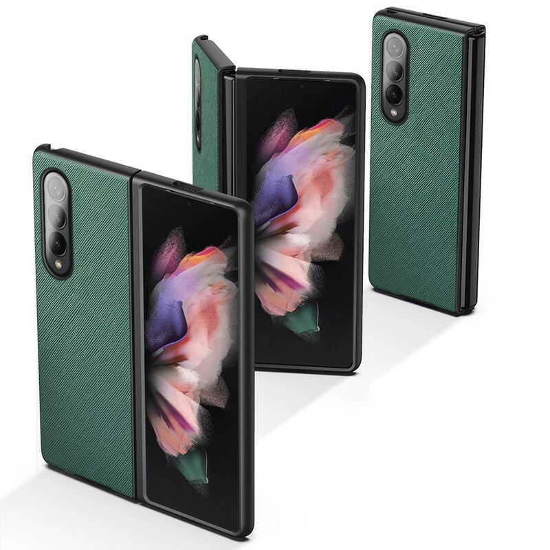 Maskica Samsung Galaxy Z Fold 3 5G Teksturirana Koža