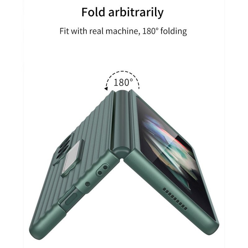 Maskica Samsung Galaxy Z Fold 3 5G Teksturirana Podloga I Zaštita Zaslona Gkk