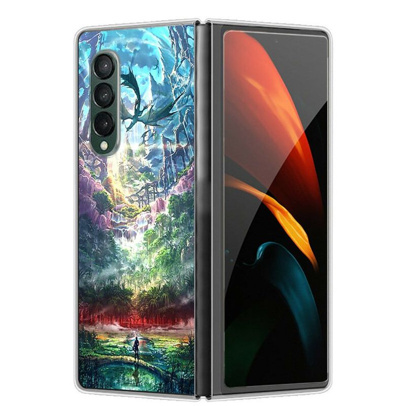 Maskica Samsung Galaxy Z Fold 3 5G Umjetnička Priroda