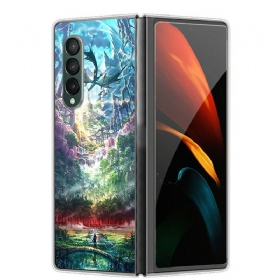 Maskica Samsung Galaxy Z Fold 3 5G Umjetnička Priroda